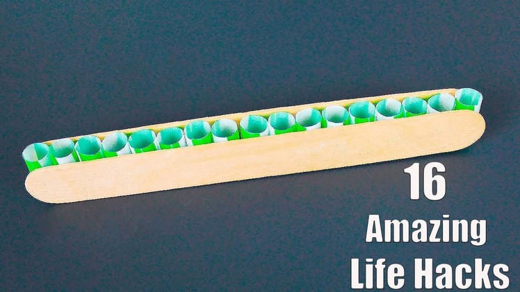 16 Amazing Life Hacks with Drinking Straws