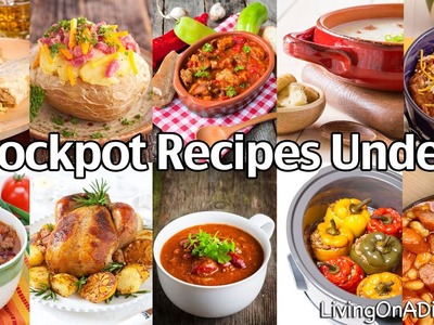 5 Crockpot Recipes Under $5