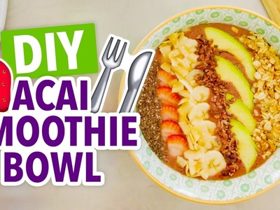 Acai Breakfast Smoothie Bowl Easy Recipe - HGTV Handmade
