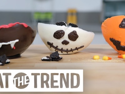 Adorable Edible Halloween Inspired Chocolate Bowls | Eat The Trend