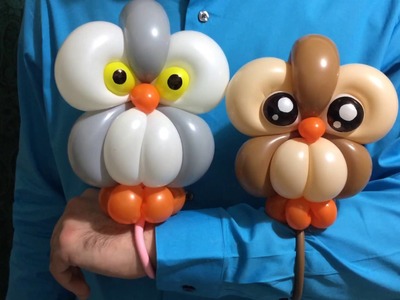 Baby Owls Balloon Bracelets