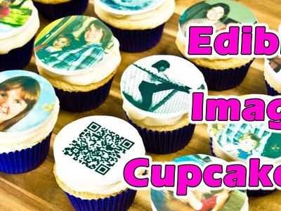 Edible Image Cupcake Toppers (For my Mom's Birthday) by Cookies Cupcakes and Cardio
