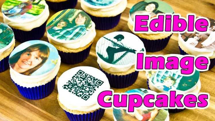 Edible Image Cupcake Toppers (For my Mom's Birthday) by Cookies Cupcakes and Cardio