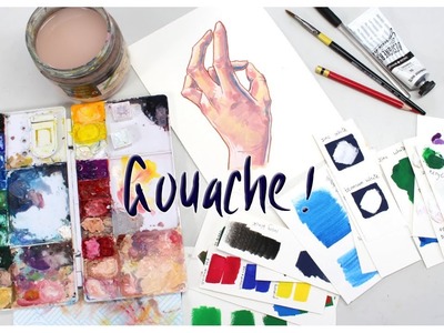 Everything I have learnt about GOUACHE so far. 
