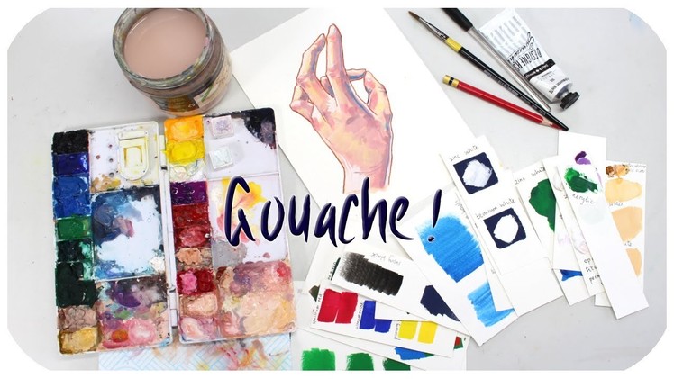 Everything I have learnt about GOUACHE so far. 