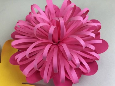 Folded Fringe Flower Bud for Cricut and Silhouette