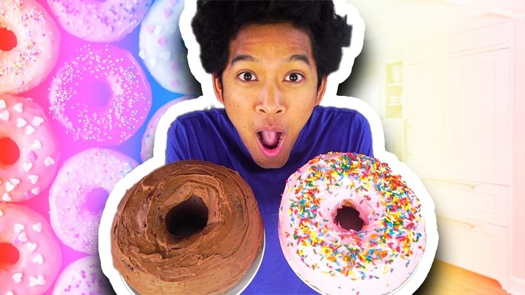 Giant Nutella Donuts!!! How To Make!