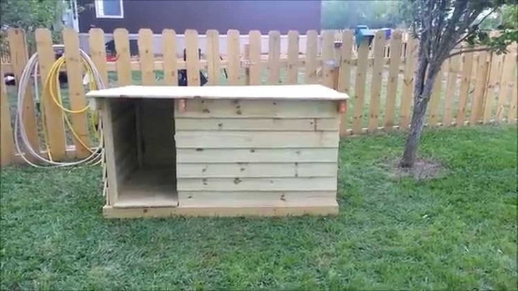 How To Build a Dog House Out of Fence Pickets