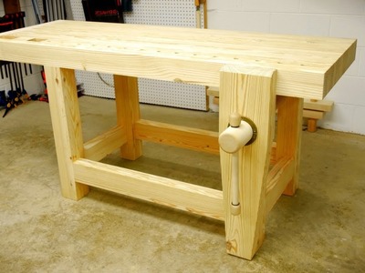 How To Build A Woodworking Workbench Part 1