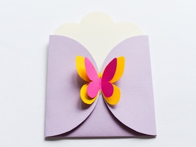 How to make : Greeting Card Envelope | Kartka Okolicznościowa Koperta - Mishellka #226 DIY