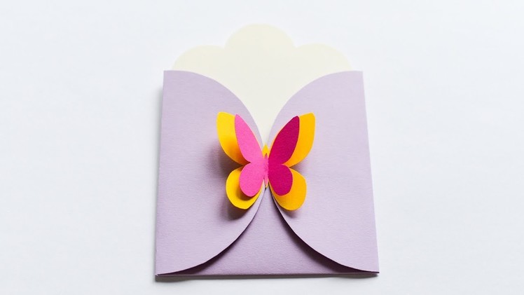 How to make : Greeting Card Envelope | Kartka Okolicznościowa Koperta - Mishellka #226 DIY