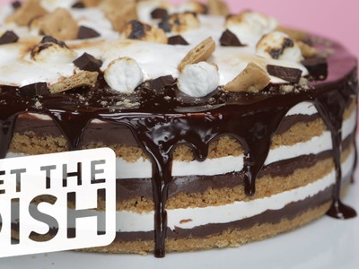 How to Make This Easy No-Bake S'mores Cake | Get the Dish