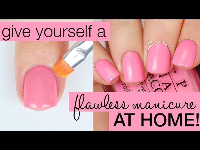 How to Paint Your Nails Perfectly (Salon Manicure at Home!) || KELLI MARISSA