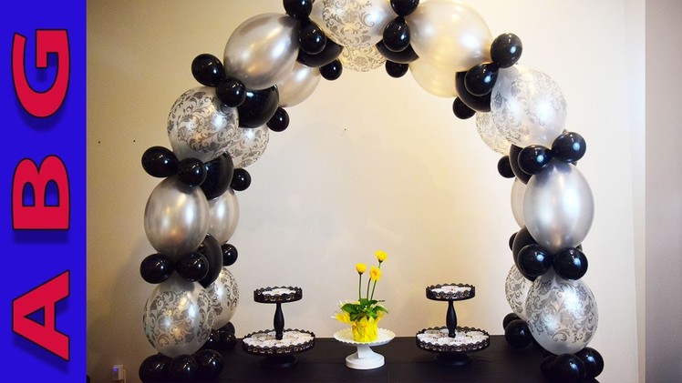 Large Balloon Arch tutorial no helium without stand great for entrance ways and tunnels! Quick Links