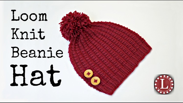 LOOM KNIT Hat The Bamboo Stitch Beanie | Loomahat