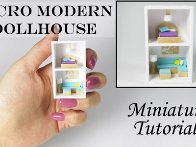 Micro Modern Dollhouse Tutorial
