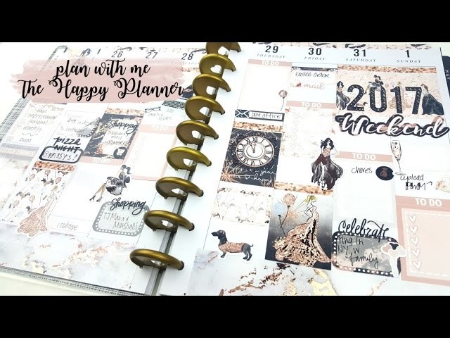 Plan with Me: New Year in my Happy Planner!