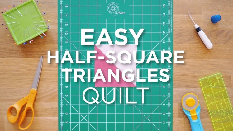 Quilt Snip Mini Tutorial - Easy HST