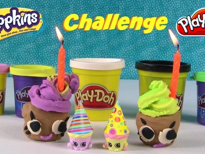 Shopkins Season 4 Play-Doh Challenge | Let's Build Mary Wishes | PSToyReviews
