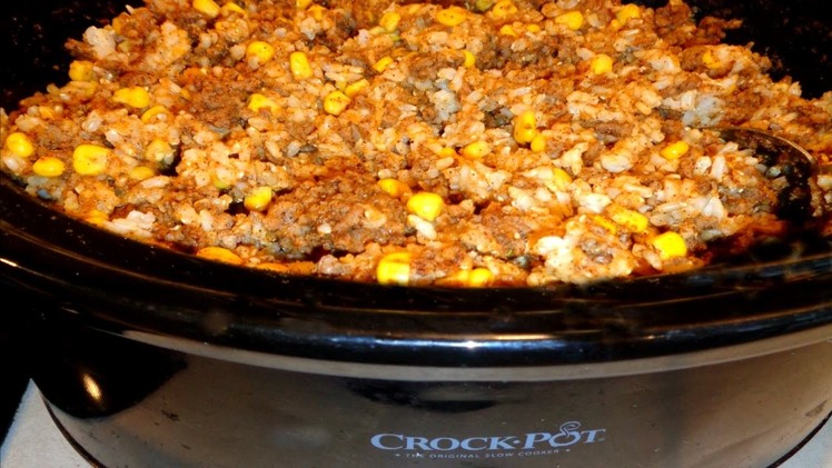 Slow Cooker Taco Meat | Large Family Recipes