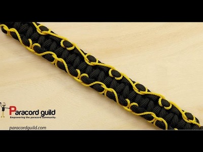 Stitched paracord bracelet- fancy or musical?