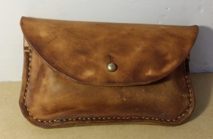 TKB - Luke makes a wet-formed leather pouch