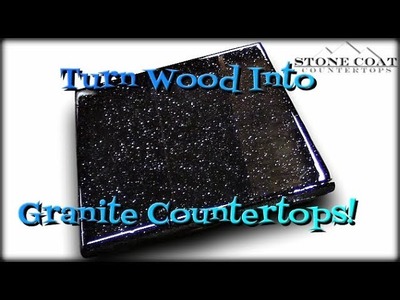 Turn Wood Into Granite Countertops