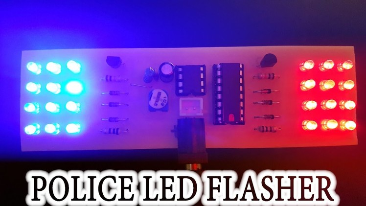 [Tutorial] How To Make POLICE LED FLASHER