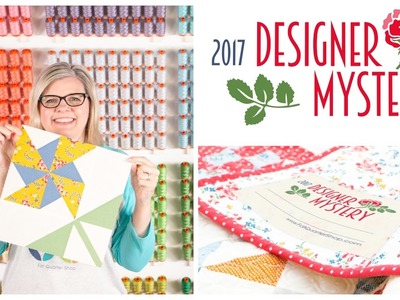 2017 Designer Mystery Block of the Month! Easy Tutorial for Block 1: The Bee’s Knees