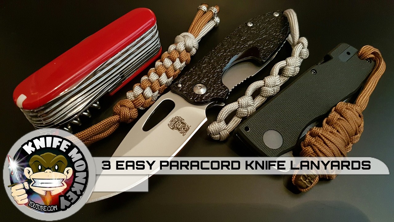 3 Easy Ways To Add A Paracord Knife Lanyard