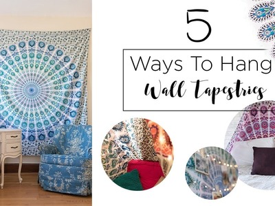 5 Ways to Hang A Wall Tapestry