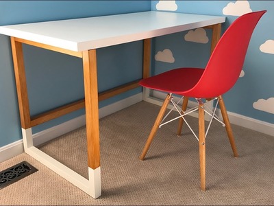 Build a Modern Desk with an Ikea Desktop