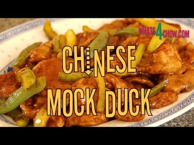 Chinese Mock Duck. Chinese vegetarian and vegan gluten recipes. How to cook Chinese Mock Duck.