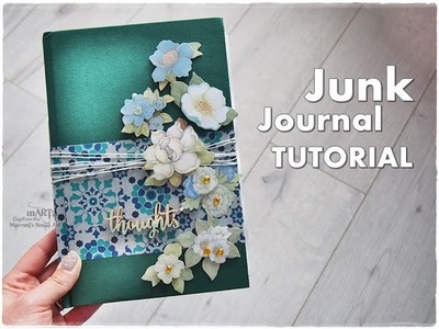 Creating Cheap Junk Journal Book ♡ Easy Tutorial for Beginners ♡ Maremi's Small Art ♡