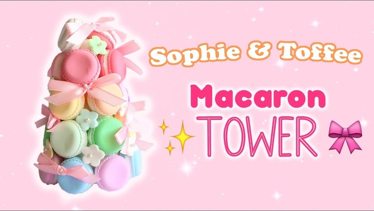 Cute Macaron Tower│Sophie & Toffee Subscription Box December 2016