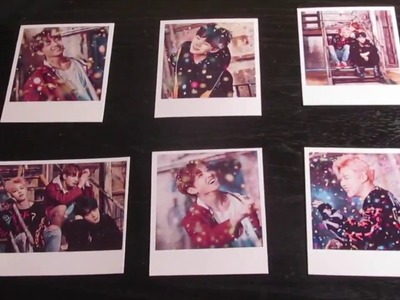 DIY Kpop Photocards.Polaroids (BTS)