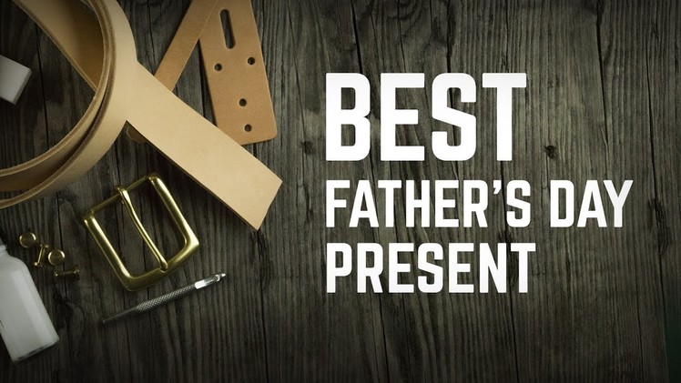 DIY LEATHER BELT KIT - Father's DAY SALE!!!