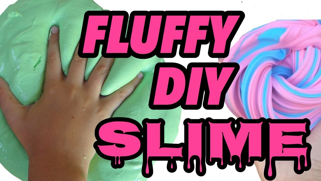 DIY SUPER FLUFFY SLIME!