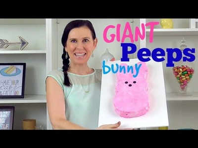 EASTER Giant Peeps Bunny - CAKE STYLE