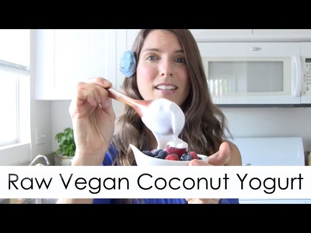 Easy Coconut Yogurt & Sour Cream Recipe - Raw Vegan