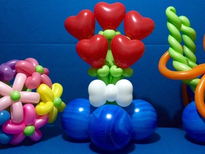 Easy Roses Balloon Bouquet Decoration