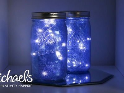 Galaxy Light Mason Jar | Michaels