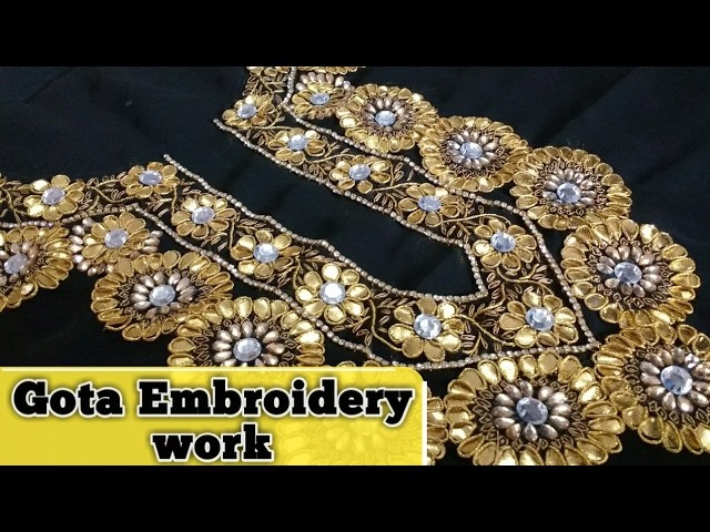 Gota Embroidery Work | Gota work | Gota patti by Ek Indian Ghar