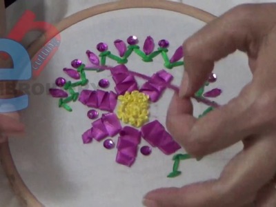 Hand Embroidery: Ribbon Embroidery (Motifs)