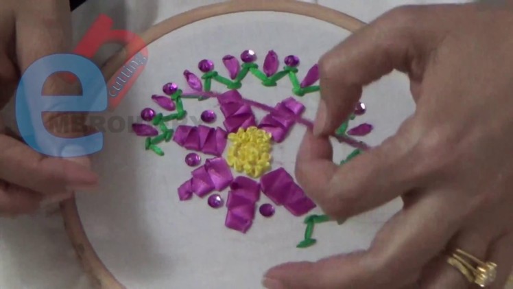 Hand Embroidery: Ribbon Embroidery (Motifs)
