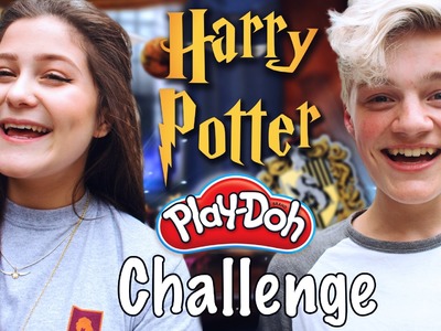 HARRY POTTER PLAY-DOH CHALLENGE! (with LaurasAlwaysPottering)