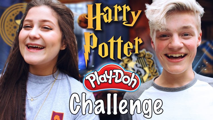 HARRY POTTER PLAY-DOH CHALLENGE! (with LaurasAlwaysPottering)