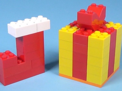 How To Build Lego CHRISTMAS GIFT & STOCKING - 4630 LEGO® Build & Play Box Building Instructions