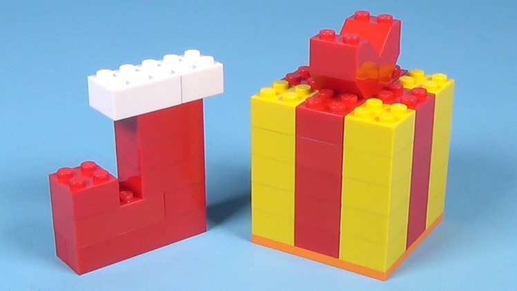 How To Build Lego CHRISTMAS GIFT & STOCKING - 4630 LEGO® Build & Play Box Building Instructions