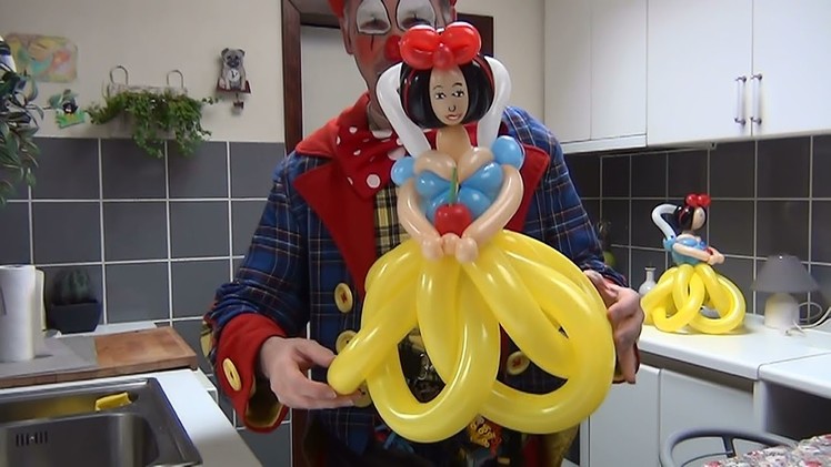 How to make a Snow White balloon
